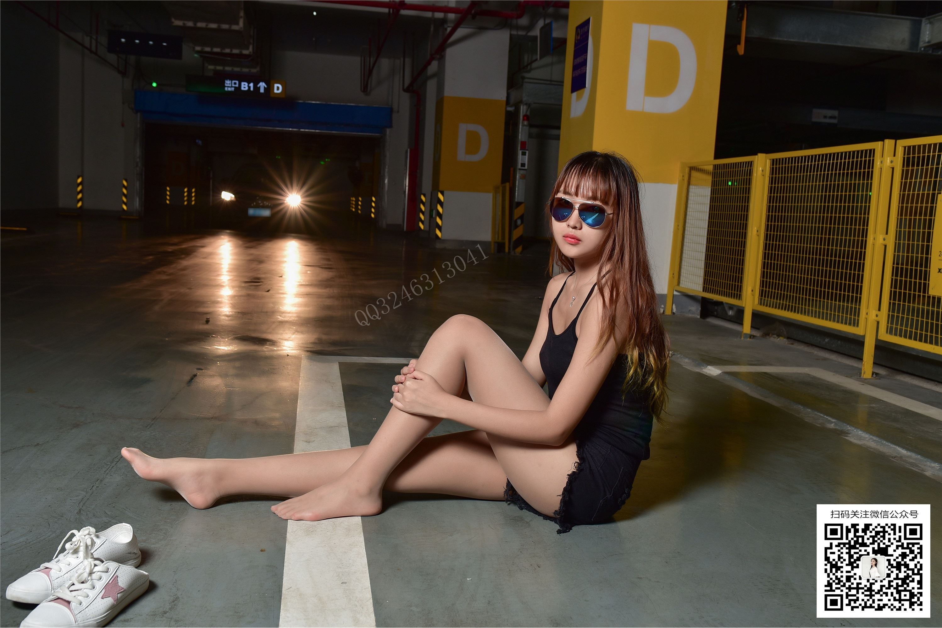 Da Sheng model shot No.080 small Rui underground garage Mei Si